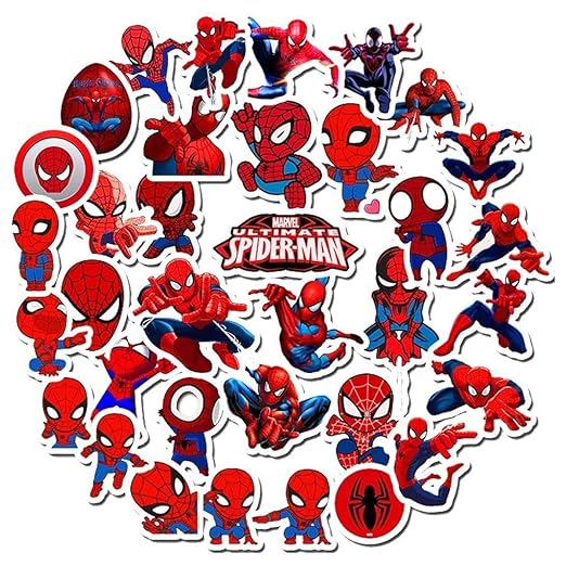 HASTHIP® 35Pcs Spider-Man Stickers